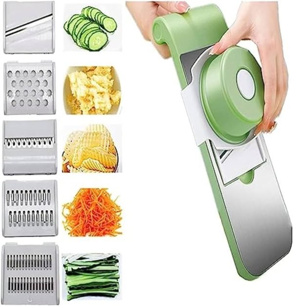 Multi Functional Safe Manual Vegetable Slicer Cutter - zhrstores - 