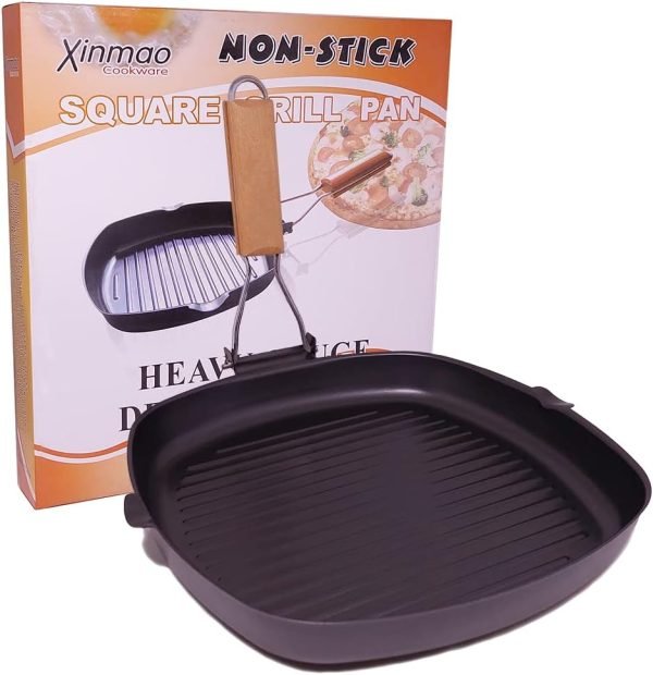 Non Stick Square Grill Pan – 28 Cm. (Hot Selling Product) - zhrstores - 